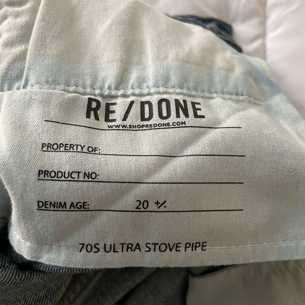 RE/DONE Stove Pipe Jeans - Picture 6 of 9